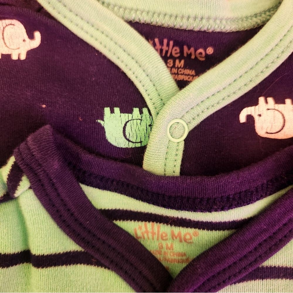 NWOT 3 Month Rompers - Picture 4 of 4